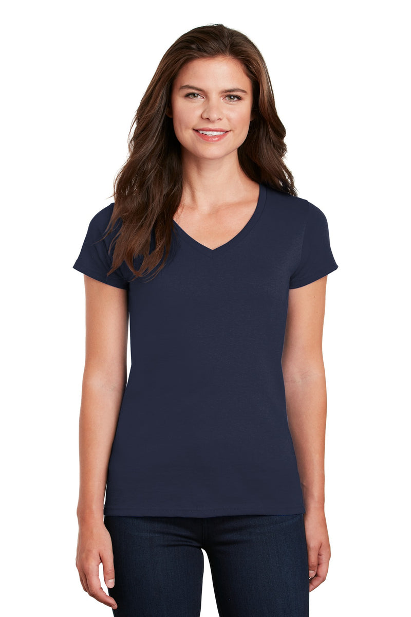 Load image into Gallery viewer, Gildan Women&#39;s Heavy Cotton 100% Cotton V-Neck T-Shirt. 5V00L

