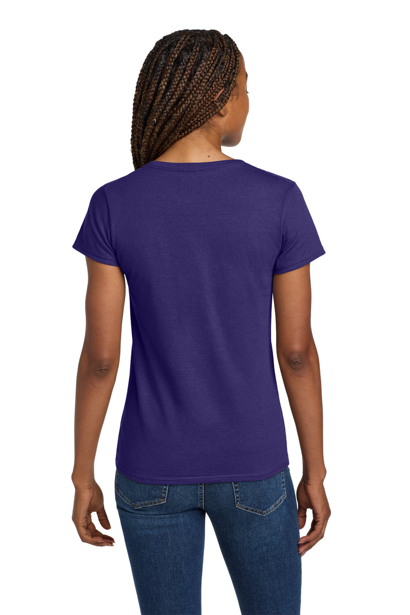 Load image into Gallery viewer, Gildan Women&#39;s Heavy Cotton 100% Cotton V-Neck T-Shirt. 5V00L

