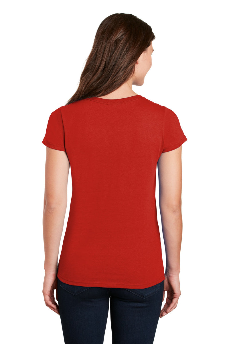 Load image into Gallery viewer, Gildan Women&#39;s Heavy Cotton 100% Cotton V-Neck T-Shirt. 5V00L
