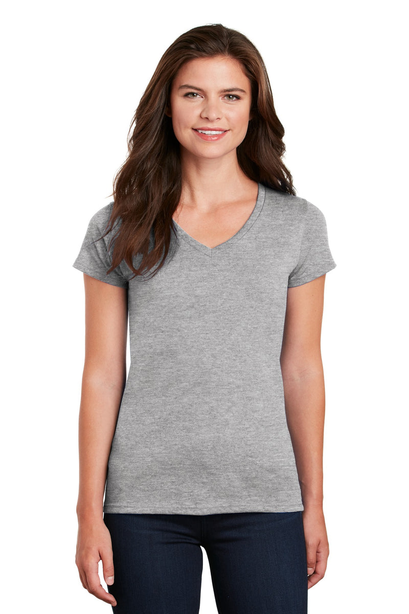Load image into Gallery viewer, Gildan Women&#39;s Heavy Cotton 100% Cotton V-Neck T-Shirt. 5V00L
