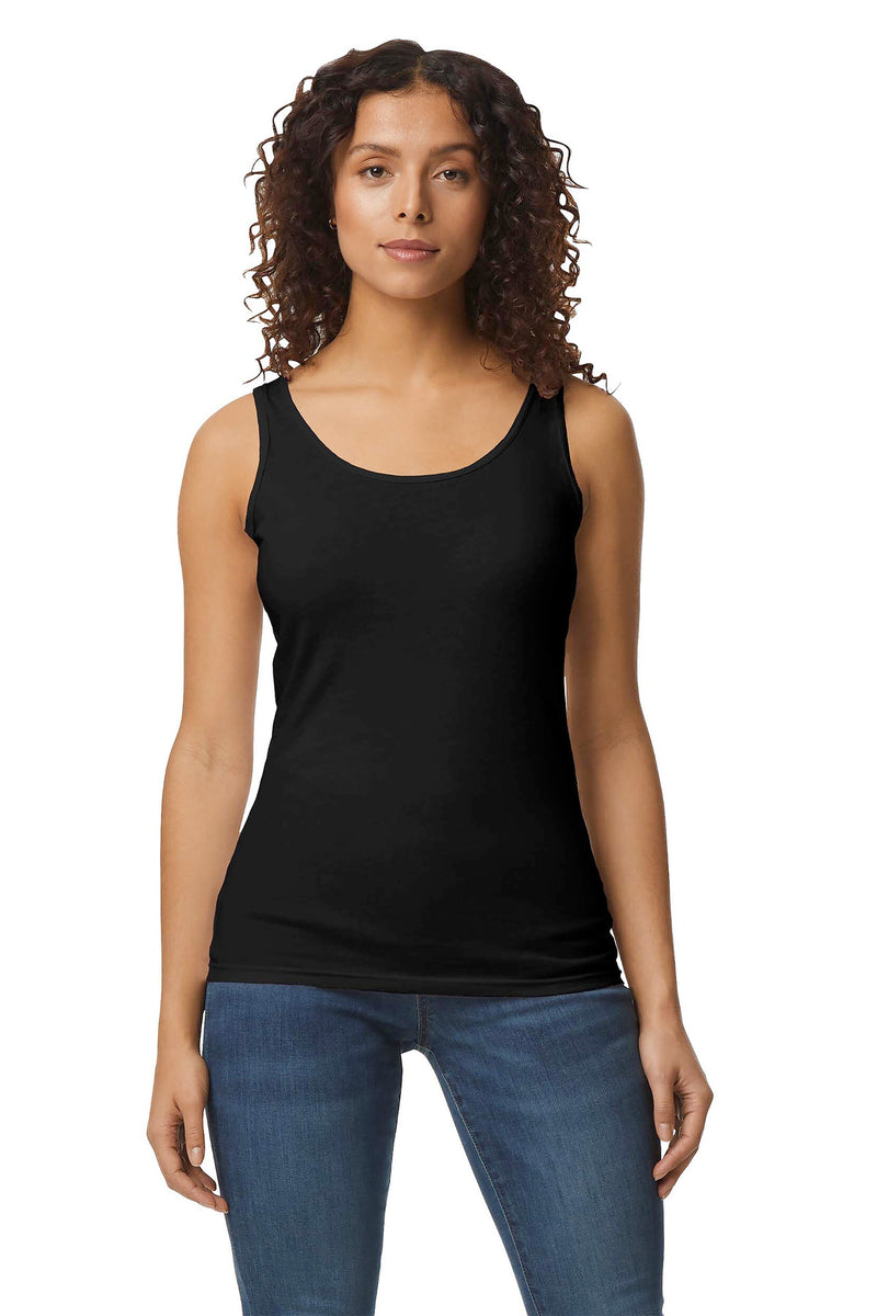 Load image into Gallery viewer, Gildan Softstyle Junior Fit Tank Top. 64200L
