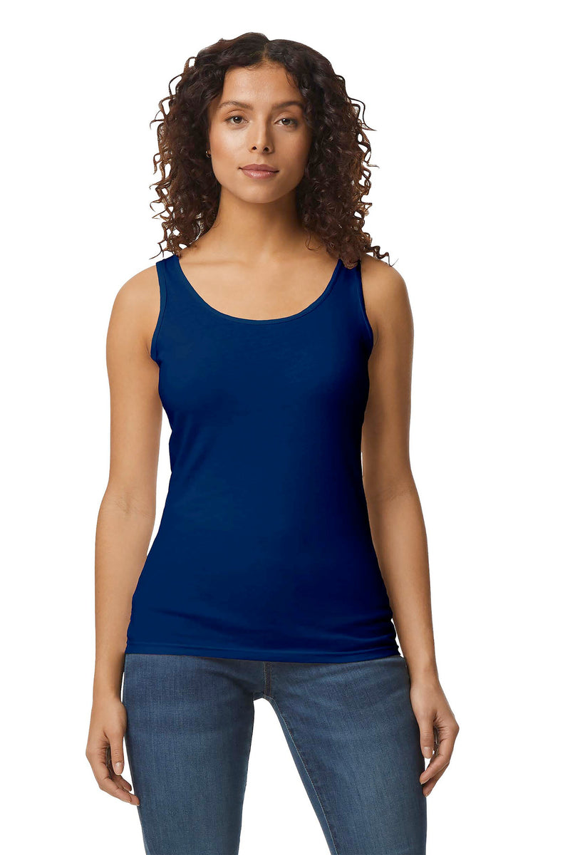 Load image into Gallery viewer, Gildan Softstyle Junior Fit Tank Top. 64200L
