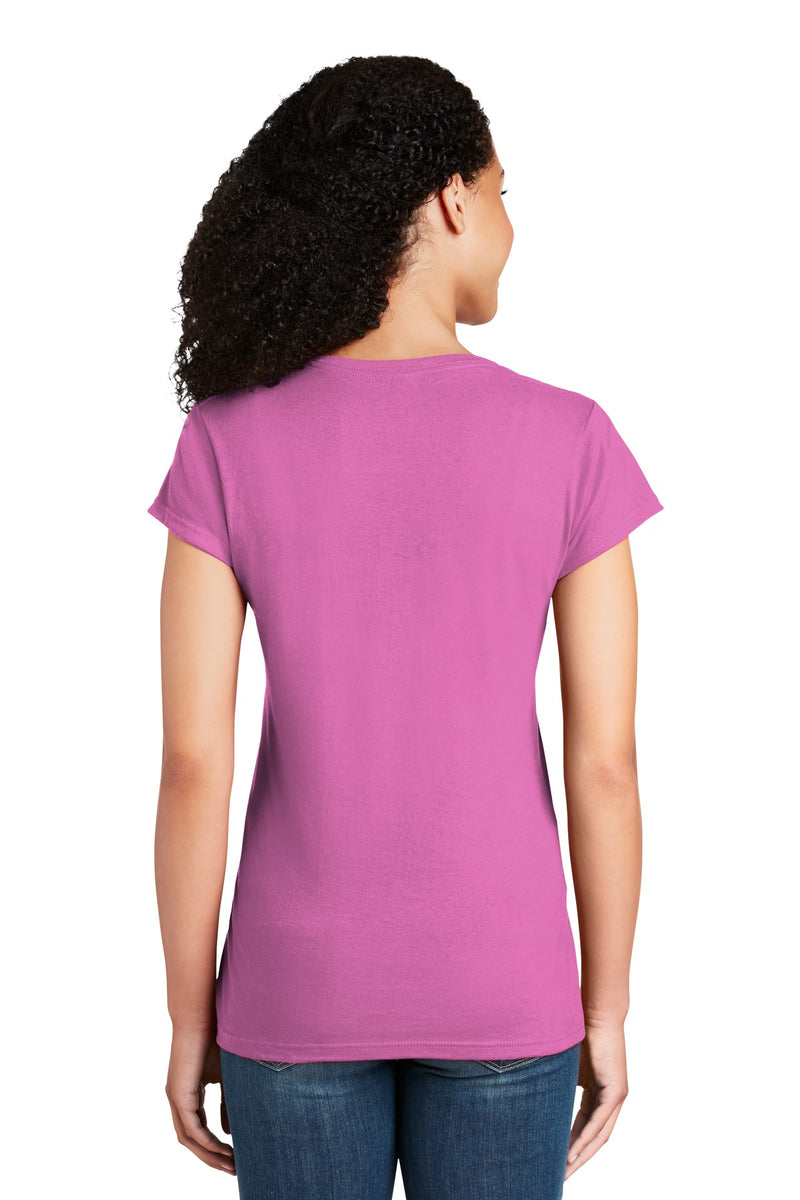 Load image into Gallery viewer, Gildan Softstyle Women&#39;s Fit V-Neck T-Shirt. 64V00L
