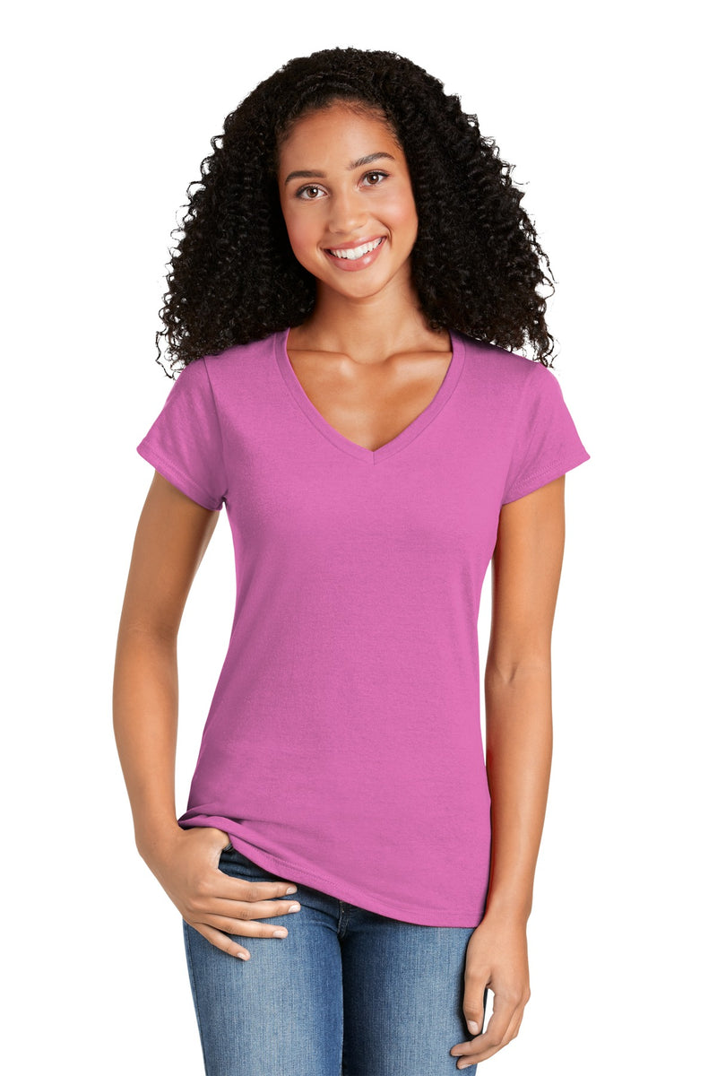 Load image into Gallery viewer, Gildan Softstyle Women&#39;s Fit V-Neck T-Shirt. 64V00L
