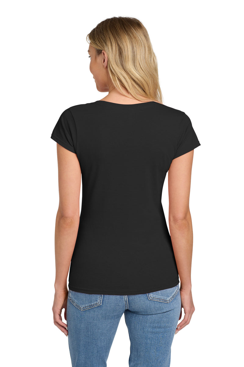 Load image into Gallery viewer, Gildan Softstyle Women&#39;s Fit V-Neck T-Shirt. 64V00L

