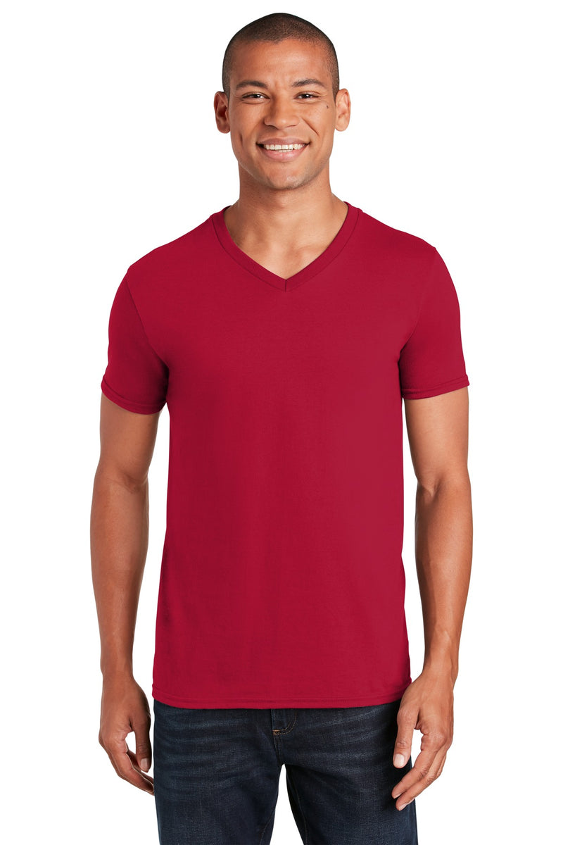 Load image into Gallery viewer, Gildan Softstyle V-Neck T-Shirt. 64V00
