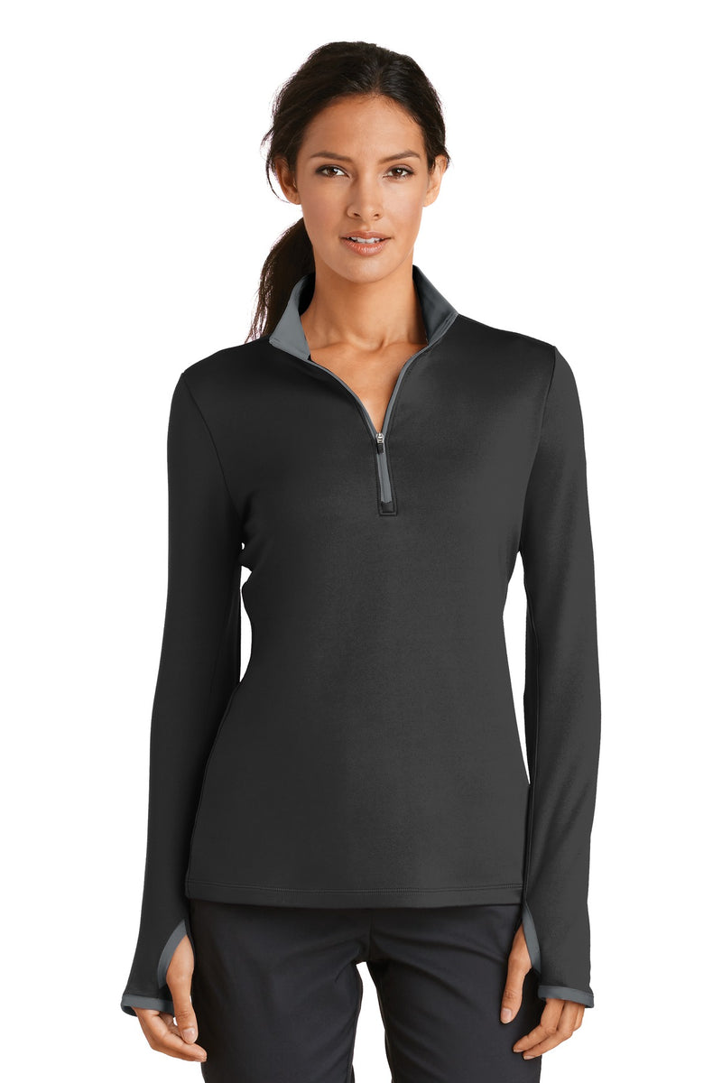 Load image into Gallery viewer, Nike Women&#39;s Dri-FIT Stretch 1/2-Zip Cover-Up. 779796
