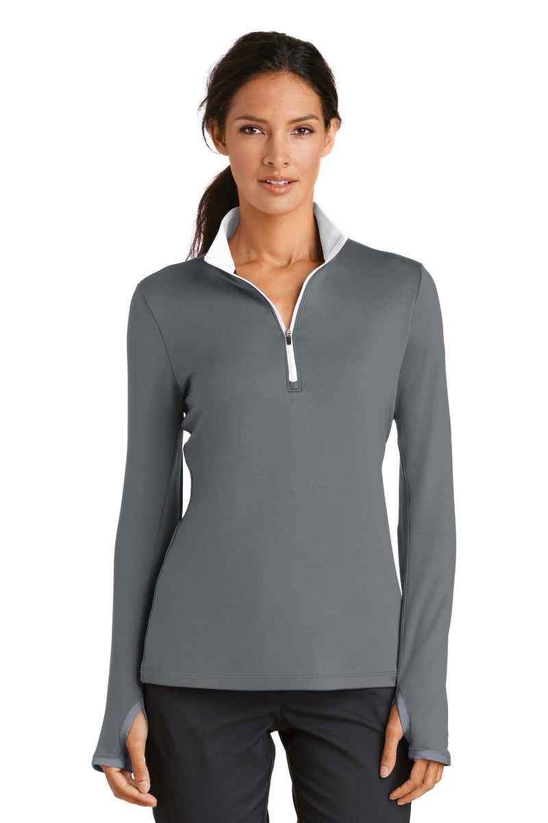 Load image into Gallery viewer, Nike Women&#39;s Dri-FIT Stretch 1/2-Zip Cover-Up. 779796
