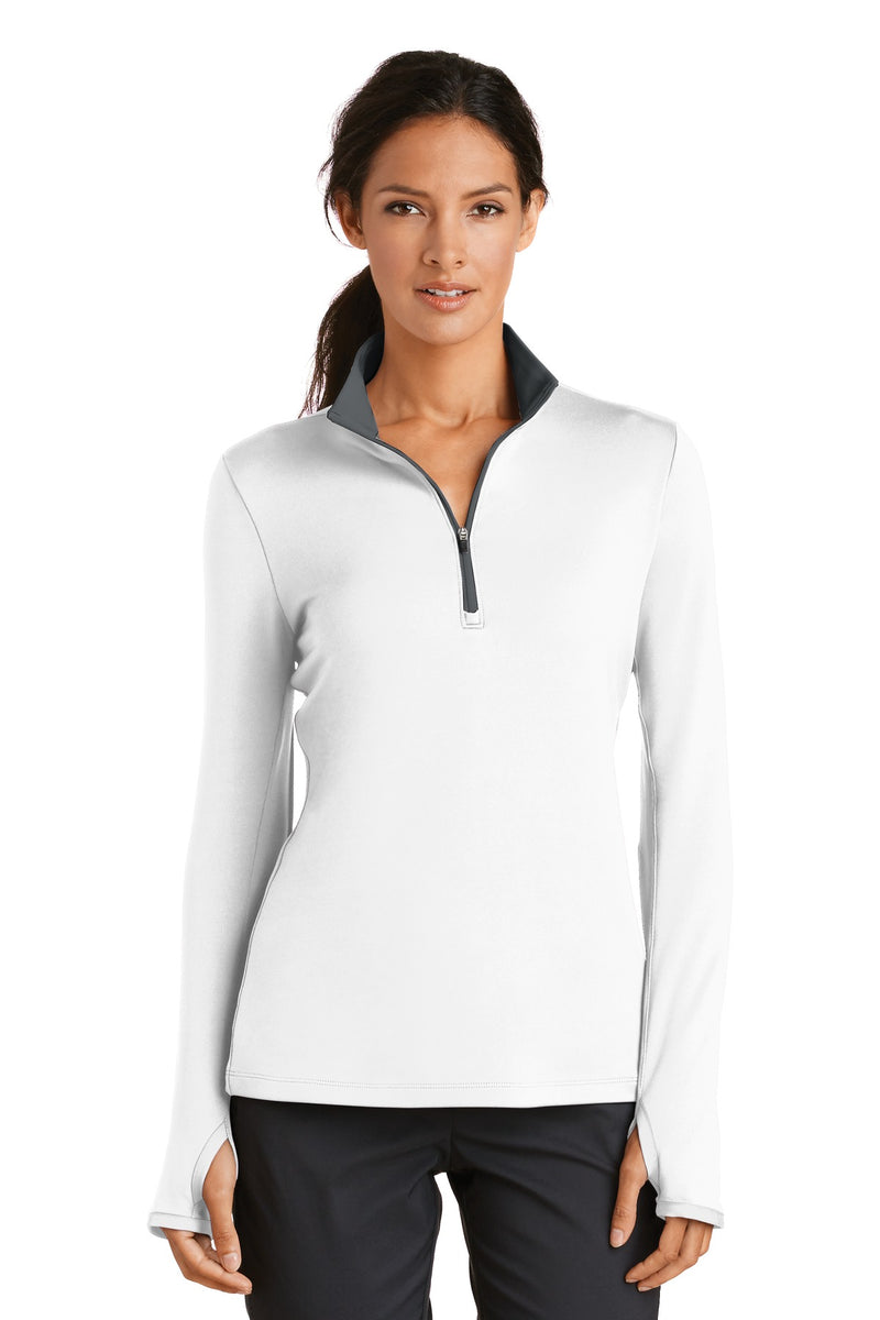 Load image into Gallery viewer, Nike Women&#39;s Dri-FIT Stretch 1/2-Zip Cover-Up. 779796
