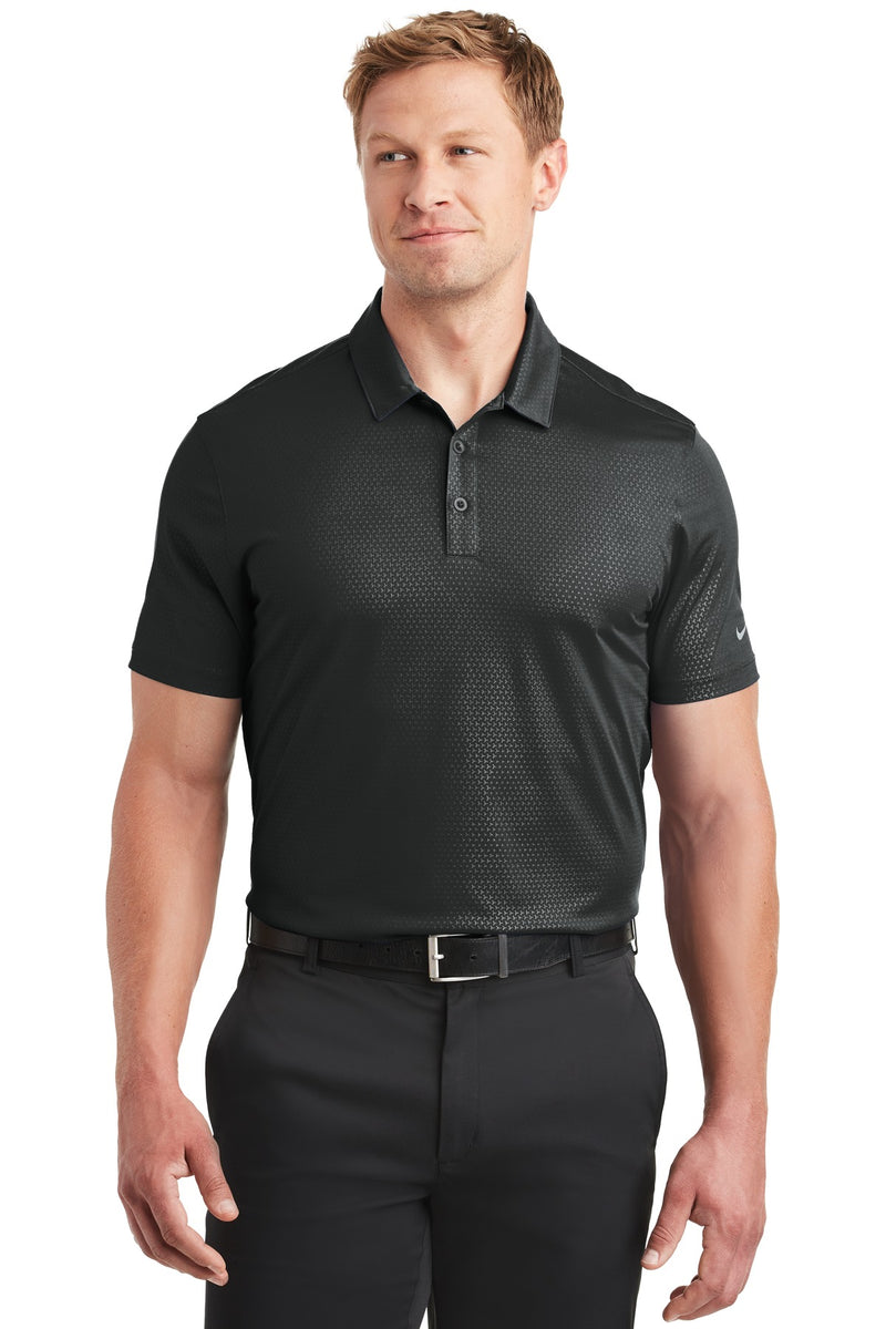 Load image into Gallery viewer, Nike Dri-FIT Embossed Tri-Blade Polo. 838964
