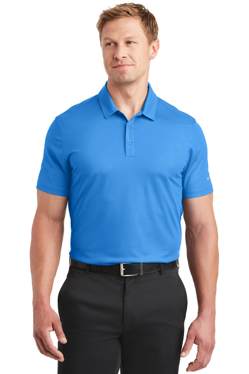 Load image into Gallery viewer, Nike Dri-FIT Embossed Tri-Blade Polo. 838964
