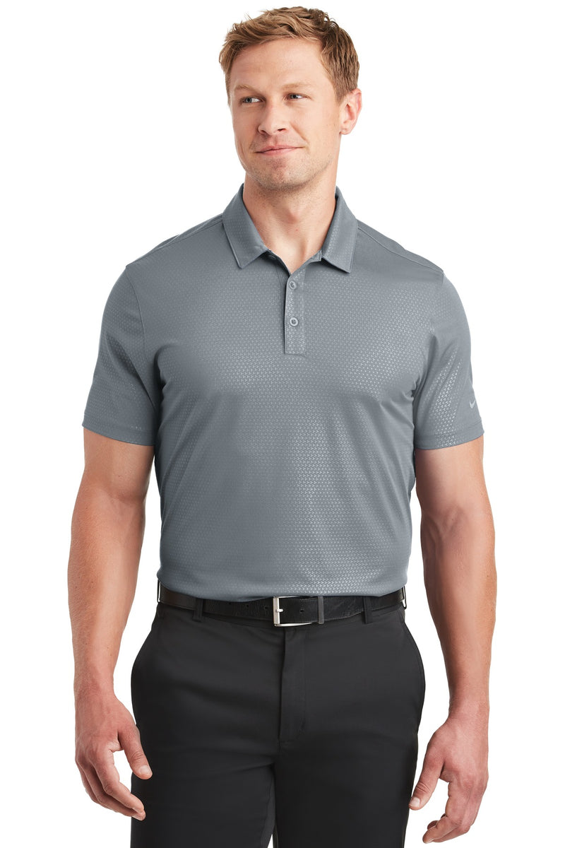 Load image into Gallery viewer, Nike Dri-FIT Embossed Tri-Blade Polo. 838964
