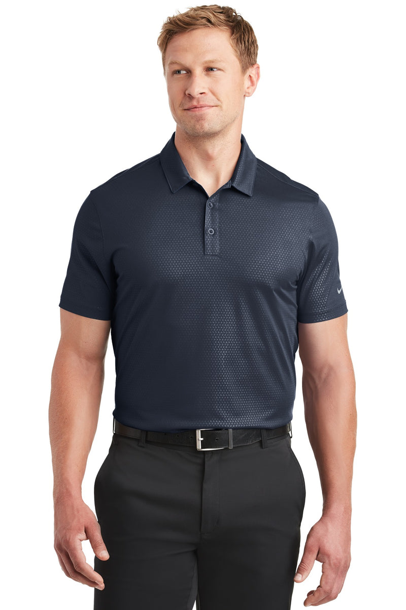 Load image into Gallery viewer, Nike Dri-FIT Embossed Tri-Blade Polo. 838964
