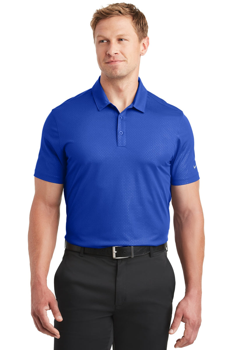 Load image into Gallery viewer, Nike Dri-FIT Embossed Tri-Blade Polo. 838964
