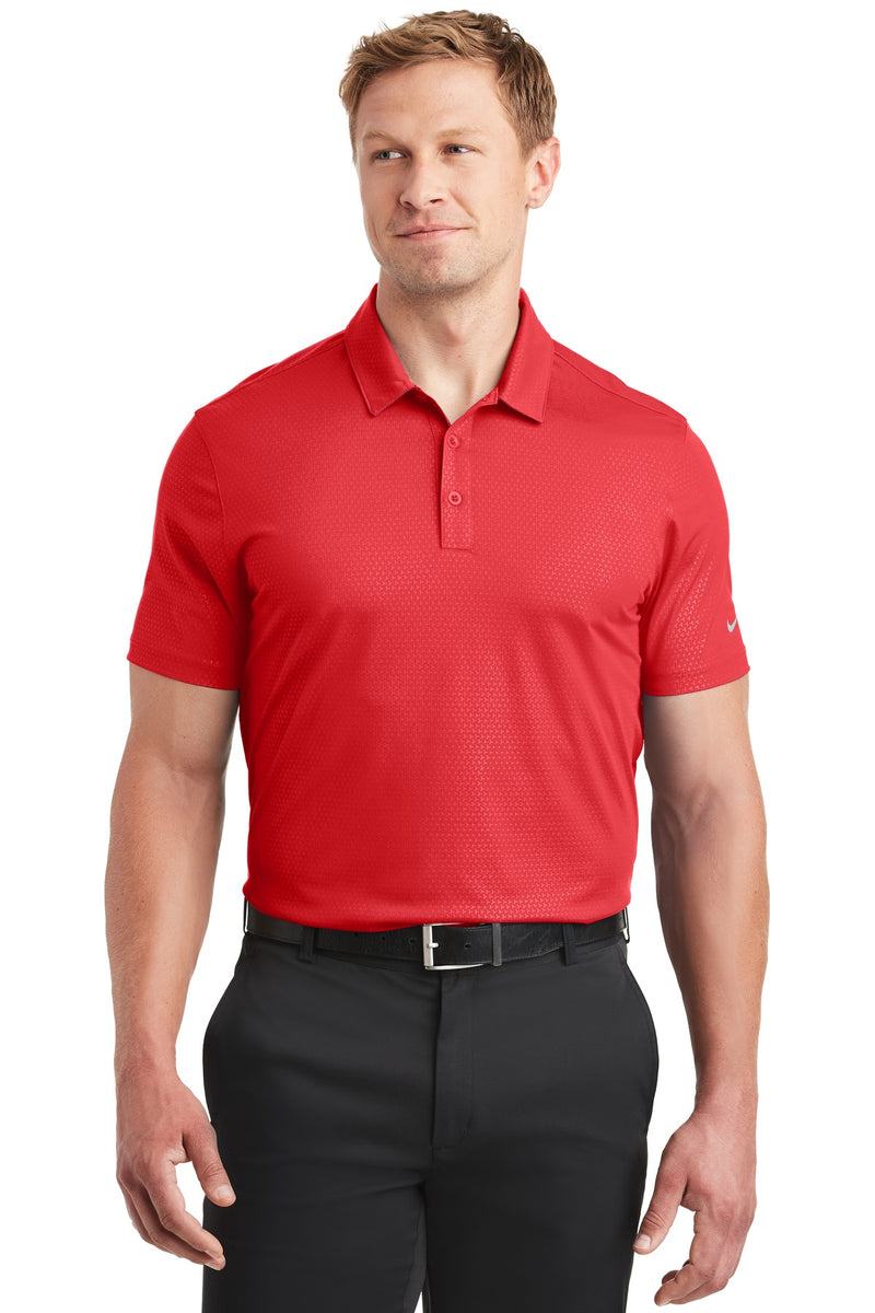 Load image into Gallery viewer, Nike Dri-FIT Embossed Tri-Blade Polo. 838964
