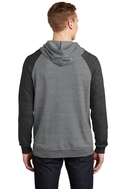 Jerzees  Snow Heather French Terry Raglan Hoodie 90M