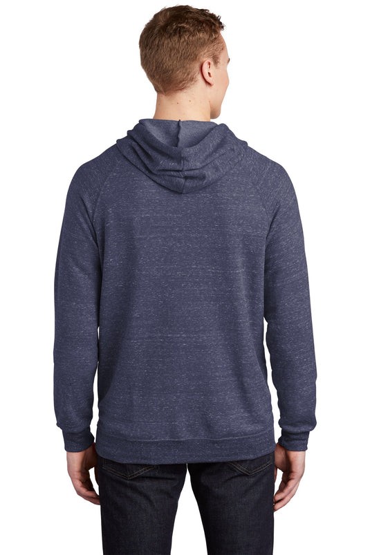 Jerzees  Snow Heather French Terry Raglan Hoodie 90M