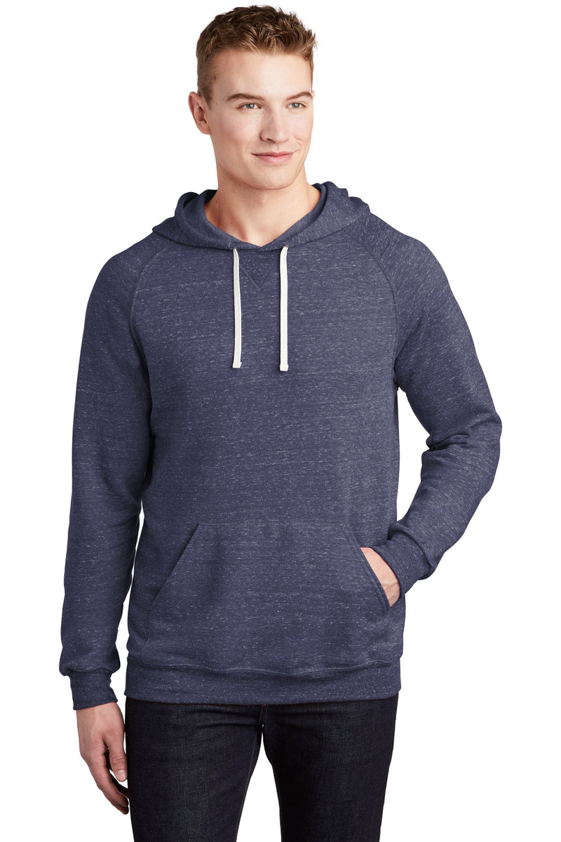 Load image into Gallery viewer, Jerzees  Snow Heather French Terry Raglan Hoodie 90M
