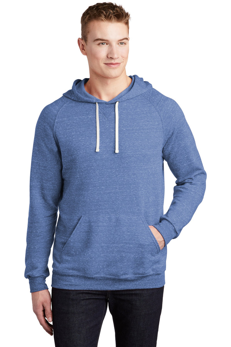 Load image into Gallery viewer, Jerzees  Snow Heather French Terry Raglan Hoodie 90M
