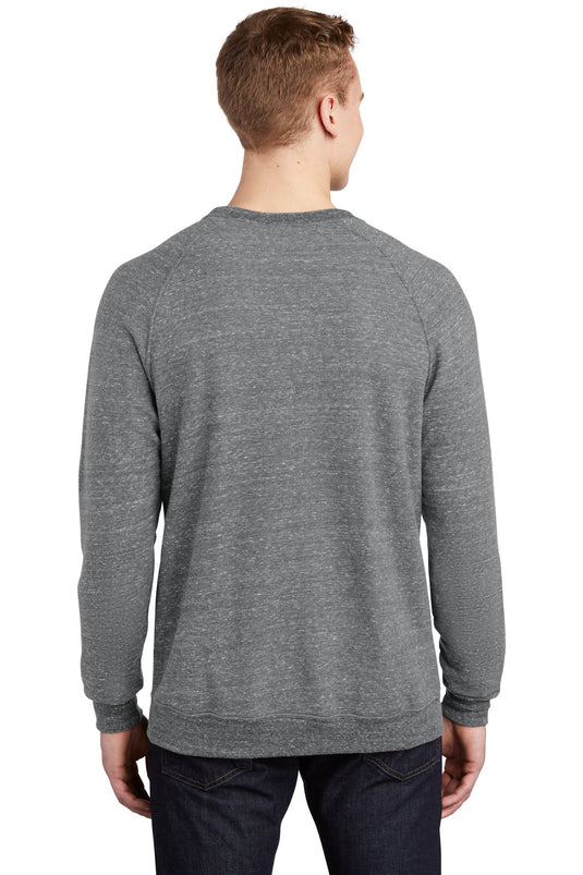 Jerzees  Snow Heather French Terry Raglan Crew 91M