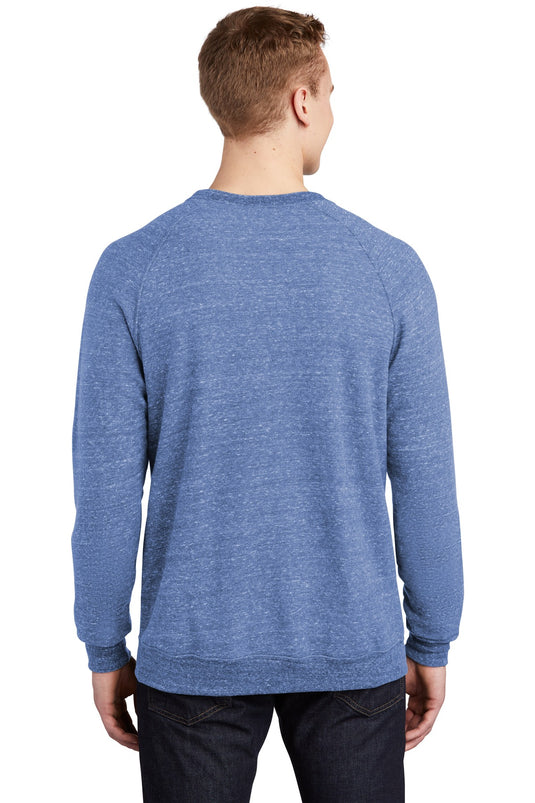 Jerzees  Snow Heather French Terry Raglan Crew 91M
