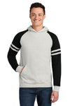 Jerzees Unisex NuBlend Varsity Colorblock Hooded Sweatshirt 97C