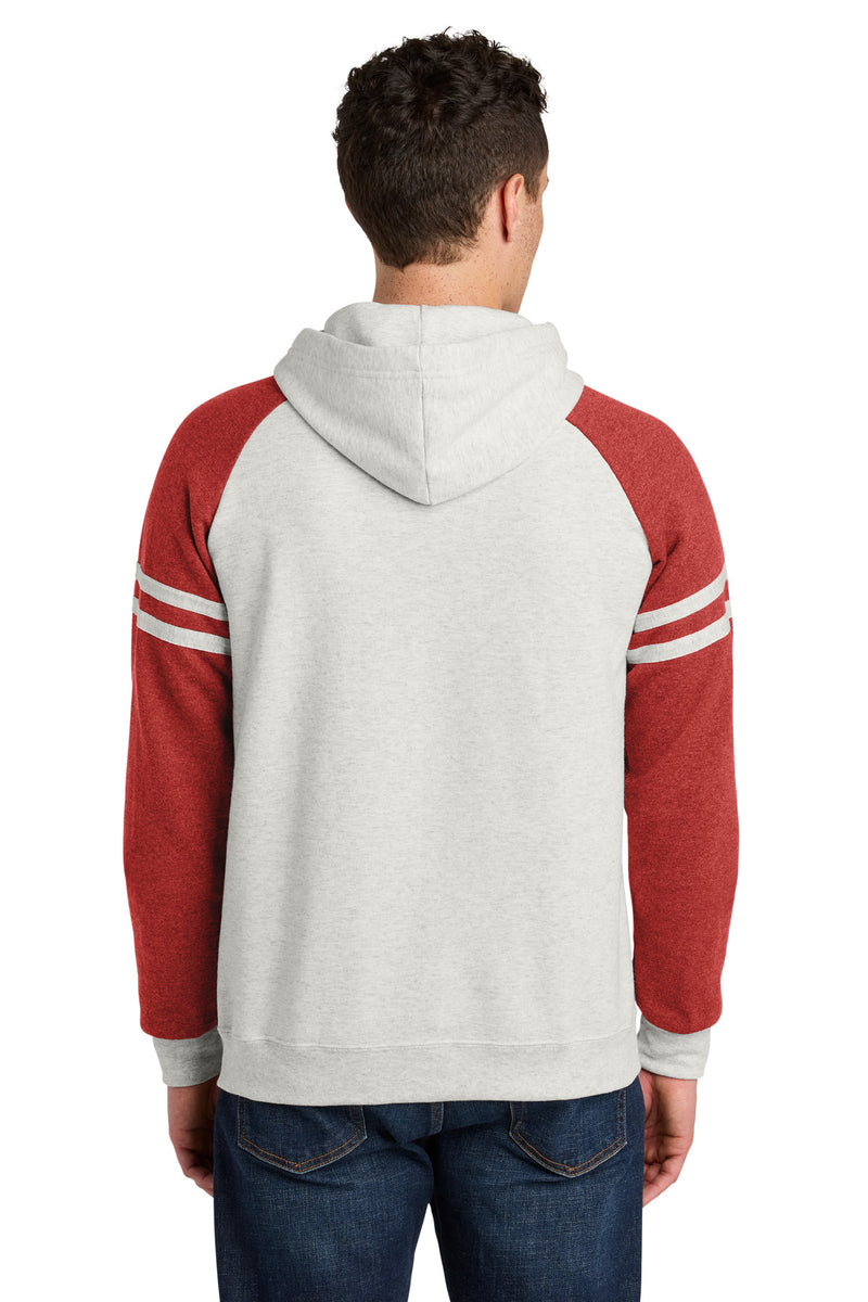 Load image into Gallery viewer, Jerzees Unisex NuBlend Varsity Colorblock Hooded Sweatshirt 97C
