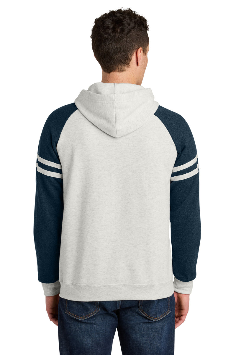 Load image into Gallery viewer, Jerzees Unisex NuBlend Varsity Colorblock Hooded Sweatshirt 97C
