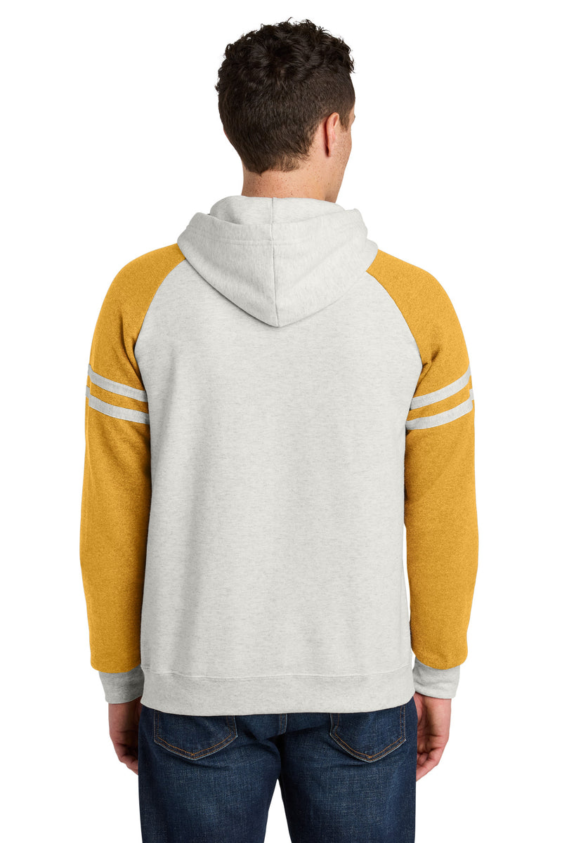 Load image into Gallery viewer, Jerzees Unisex NuBlend Varsity Colorblock Hooded Sweatshirt 97C

