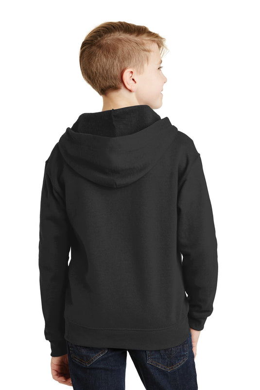 Jerzees - Youth NuBlend Full-Zip Hooded Sweatshirt.  993B