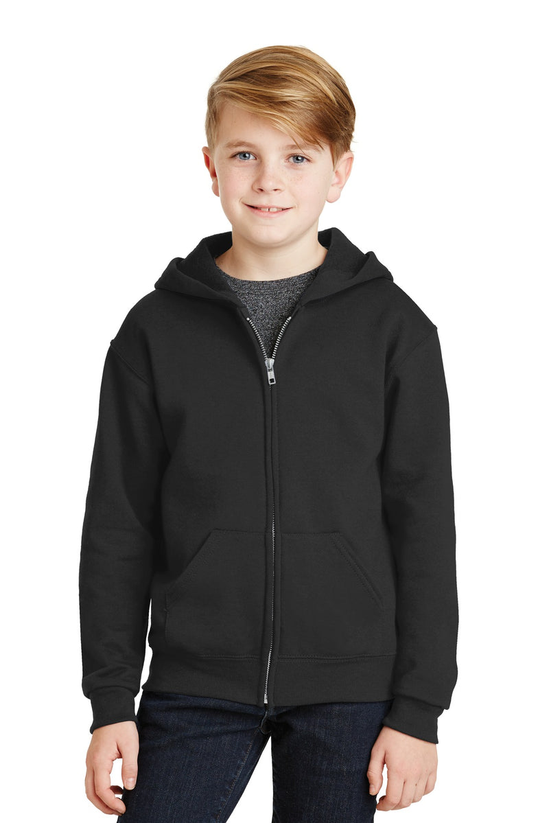 Load image into Gallery viewer, Jerzees - Youth NuBlend Full-Zip Hooded Sweatshirt.  993B
