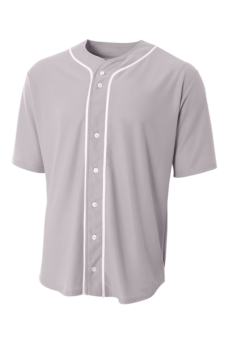 Load image into Gallery viewer, A4 Short Sleeve Full-Button Baseball Top A4N4184
