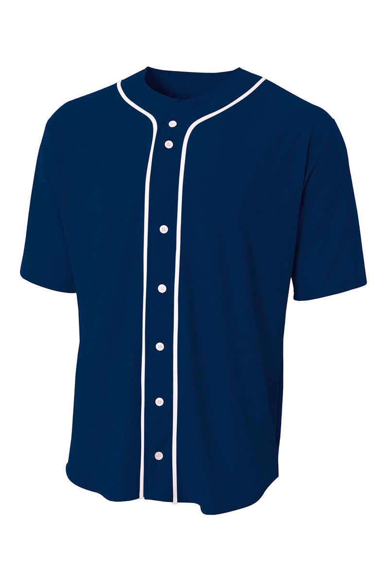 Load image into Gallery viewer, A4 Short Sleeve Full-Button Baseball Top A4N4184

