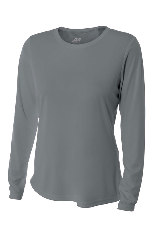 A4 Women's Cooling Performance Long Sleeve Tee A4NW3002
