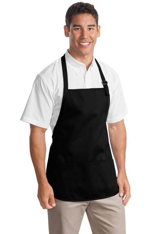 Port Authority Medium-Length Apron with Pouch Pockets A510