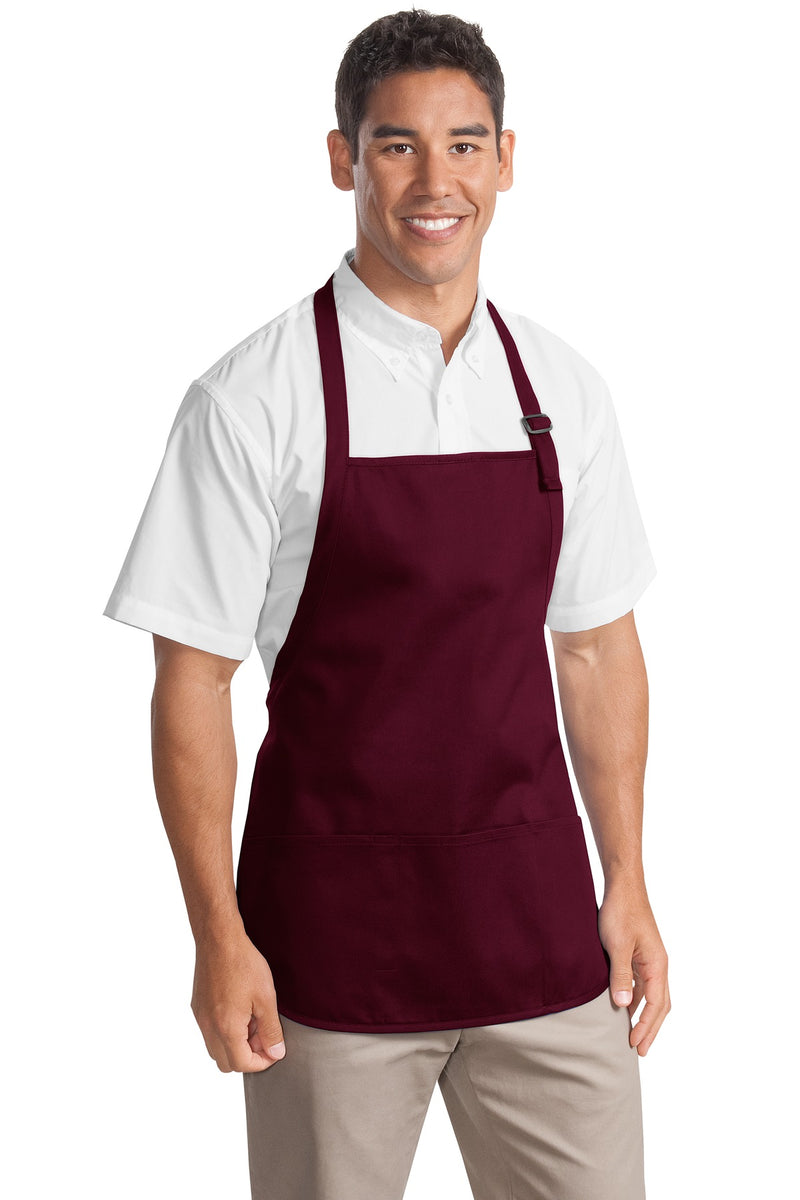 Load image into Gallery viewer, Port Authority Medium-Length Apron with Pouch Pockets A510
