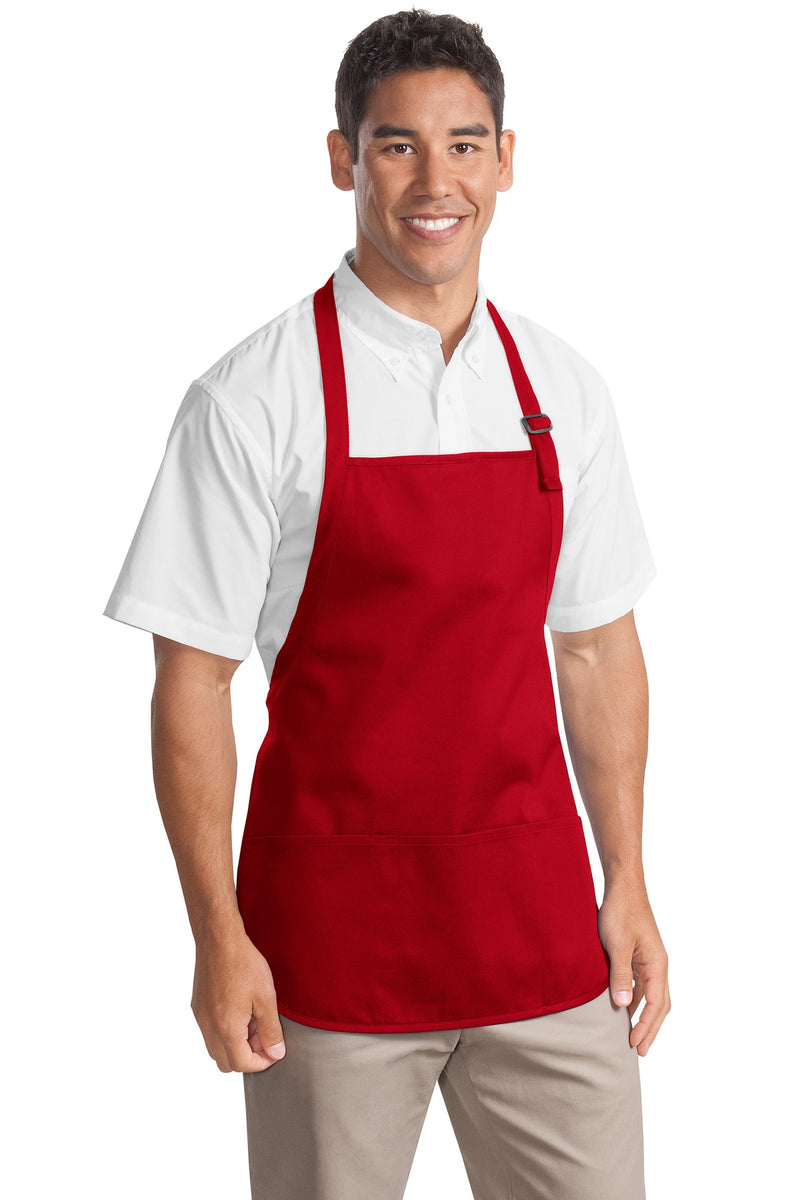 Load image into Gallery viewer, Port Authority Medium-Length Apron with Pouch Pockets A510
