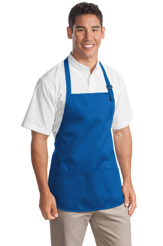 Port Authority Medium-Length Apron with Pouch Pockets A510