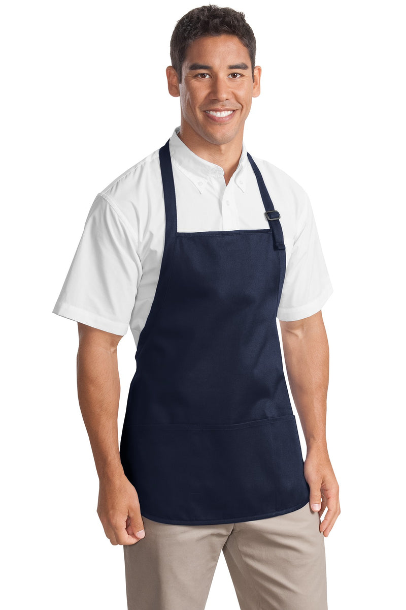 Load image into Gallery viewer, Port Authority Medium-Length Apron with Pouch Pockets A510
