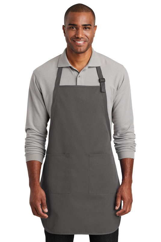 Port Authority  Full-Length Two-Pocket Bib Apron A600