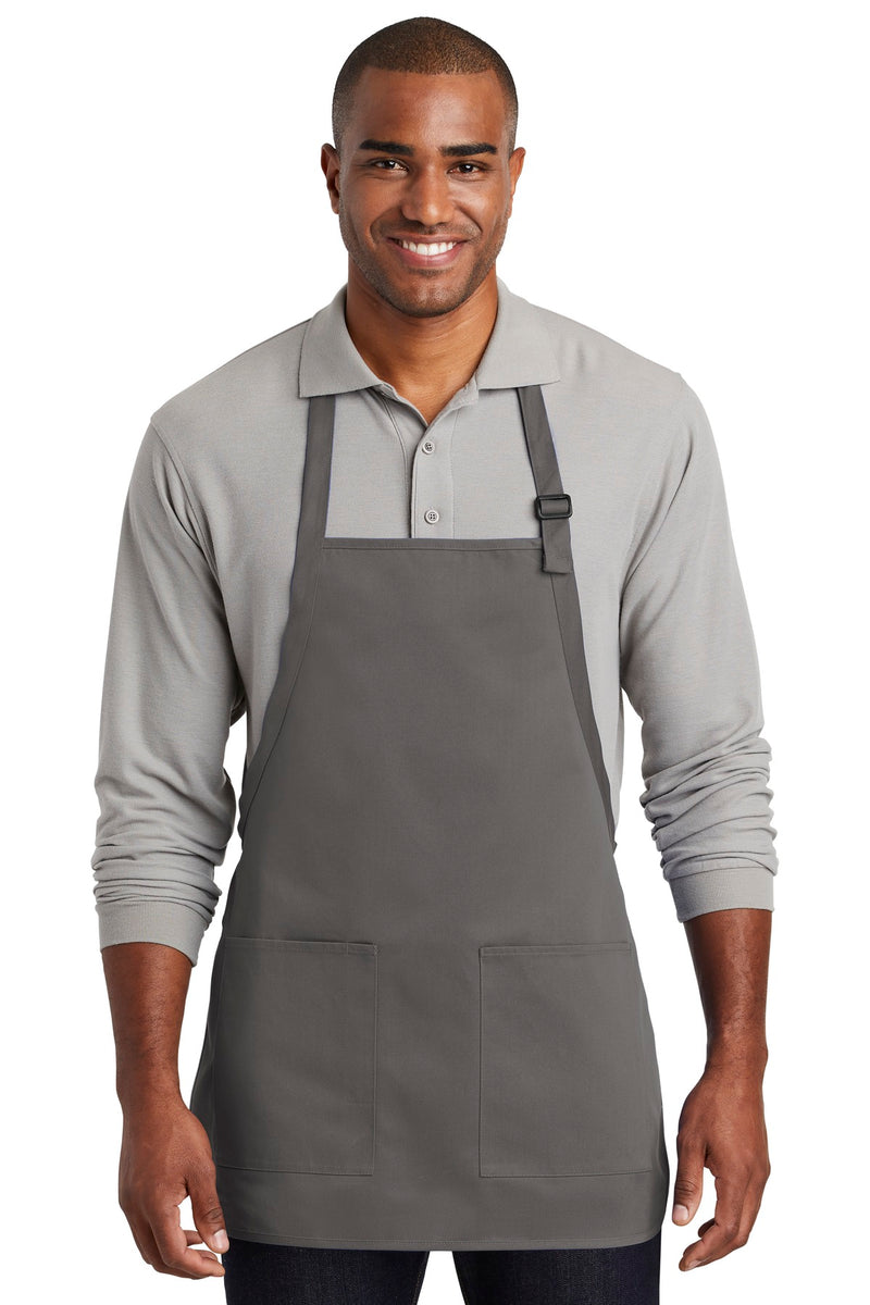 Load image into Gallery viewer, Port Authority  Medium-Length Two-Pocket Bib Apron A601

