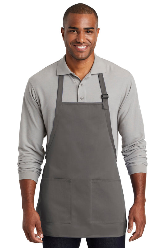 Port Authority  Medium-Length Two-Pocket Bib Apron A601