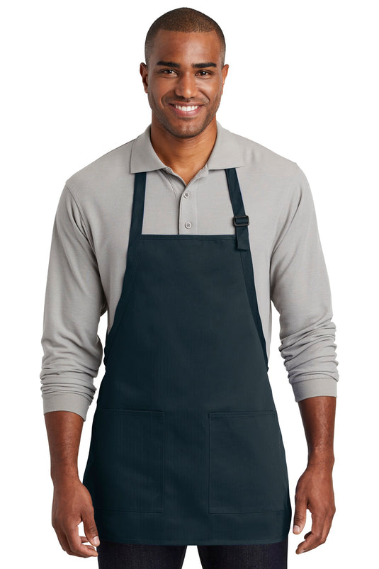Port Authority  Medium-Length Two-Pocket Bib Apron A601