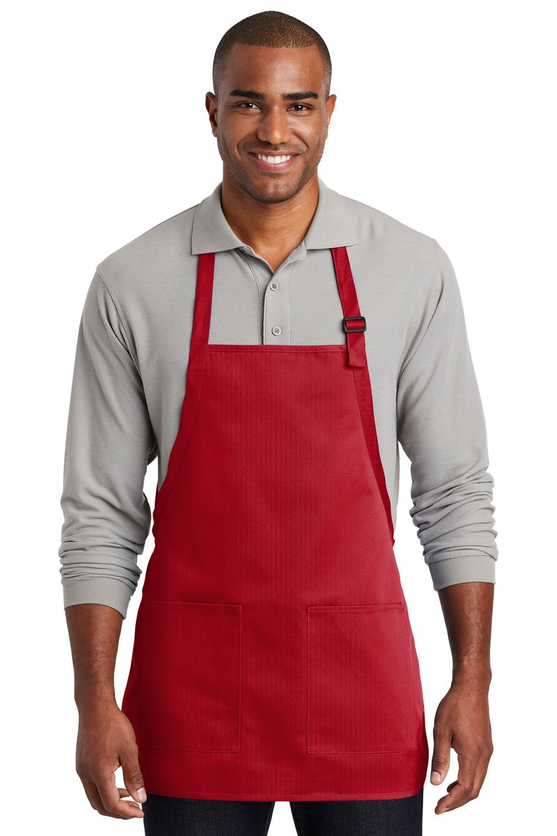 Load image into Gallery viewer, Port Authority  Medium-Length Two-Pocket Bib Apron A601
