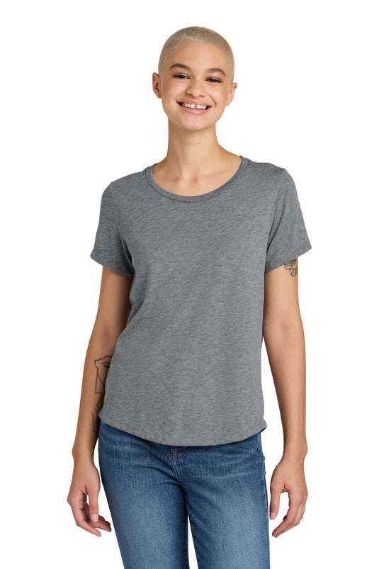 Allmade Women's Relaxed Tri-Blend Scoop Neck Tee AL2015