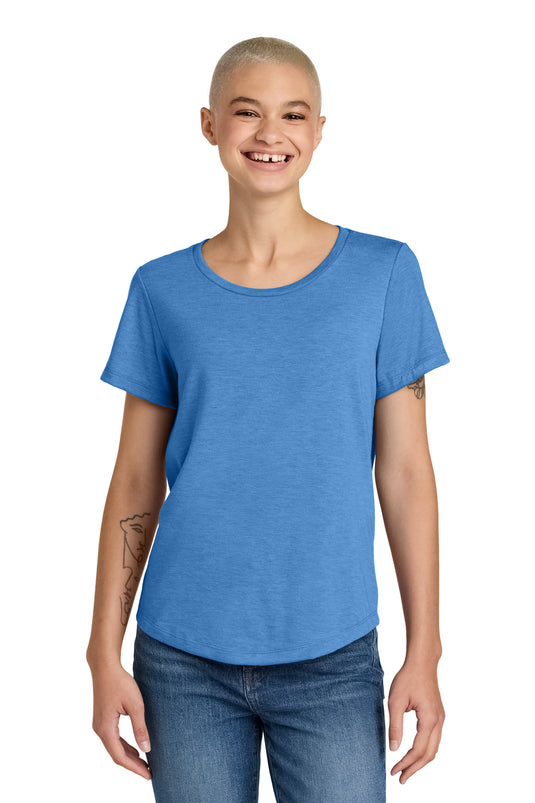 Allmade Women's Relaxed Tri-Blend Scoop Neck Tee AL2015