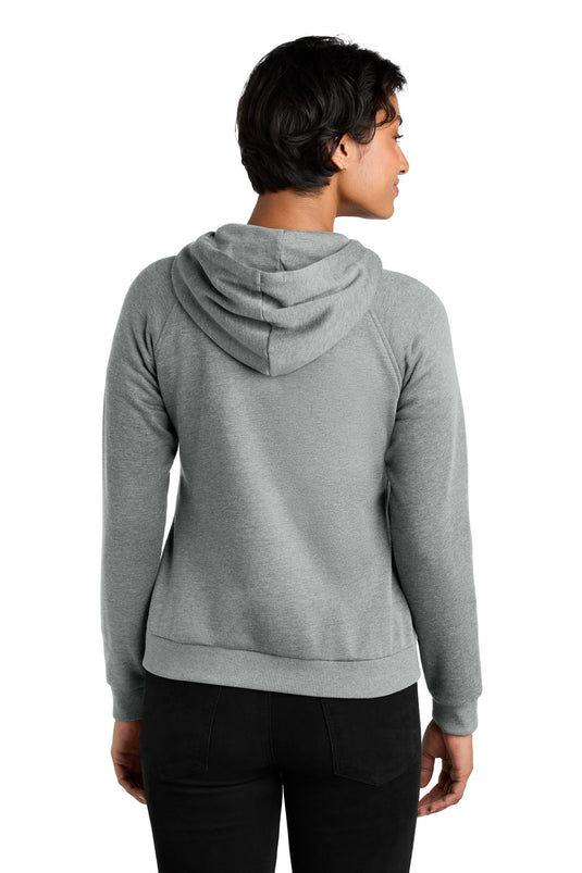 Allmade Women's Organic CVC Fleece Full-Zip Hoodie AL5003