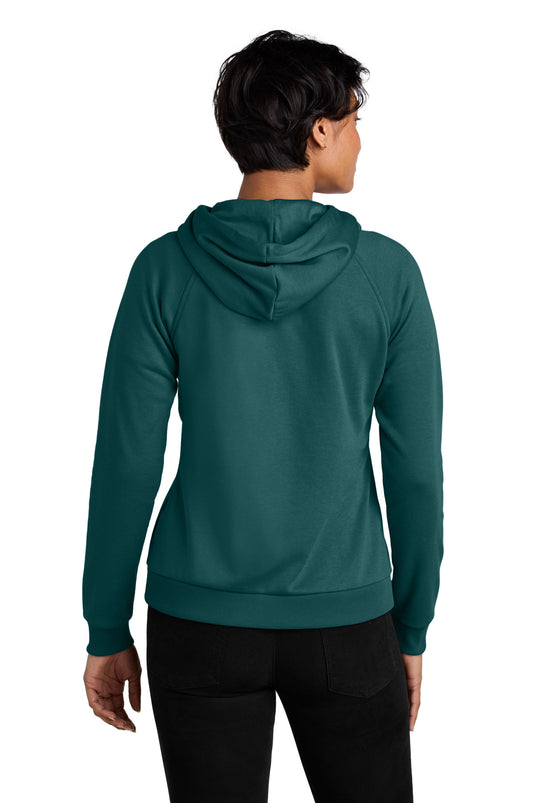 Allmade Women's Organic CVC Fleece Full-Zip Hoodie AL5003