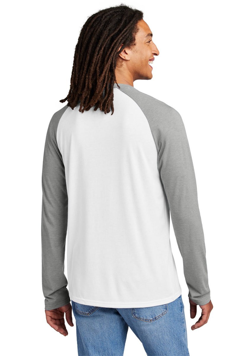 Load image into Gallery viewer, Allmade Unisex Tri-Blend Long Sleeve Colorblock Raglan AL6009
