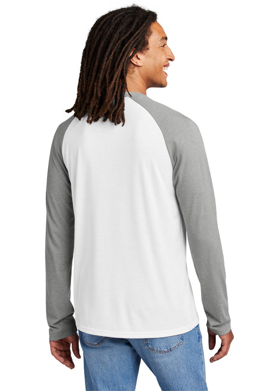 Allmade Unisex Tri-Blend Long Sleeve Colorblock Raglan AL6009